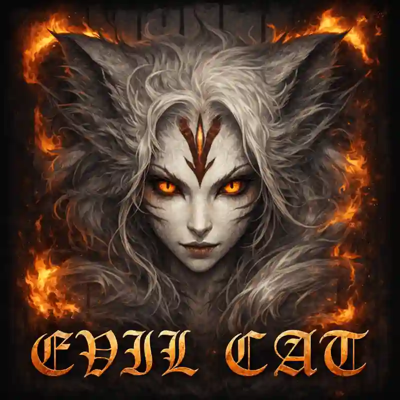 Evil Cat online slot game at inplaycasino
